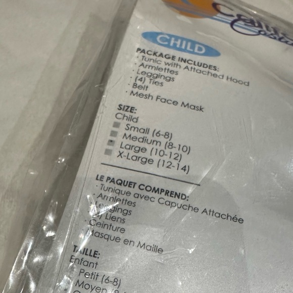 California Costumes Lightning Ninja Halloween Costume for Girls Size Large NWOT - Picture 5 of 13